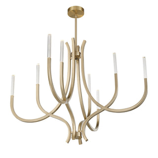 Bradford LED Chandelier in Noble Brass
