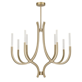 Bradford LED Chandelier in Noble Brass