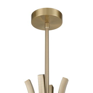 Bradford LED Chandelier in Noble Brass