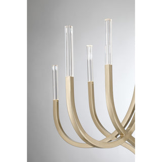 Bradford LED Chandelier in Noble Brass
