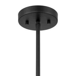 Jarrell Six Light Chandelier in Matte Black