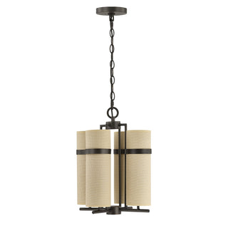 Weston Four Light Chandelier in Mediterranean Bronze