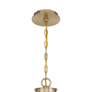 Florena Ten Light Chandelier in Noble Brass