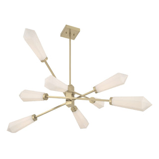 Leland LED Chandelier in Noble Brass