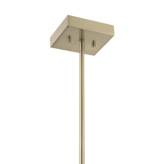 Leland LED Chandelier in Noble Brass