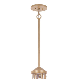 Leanne Six Light Chandelier in Chandon