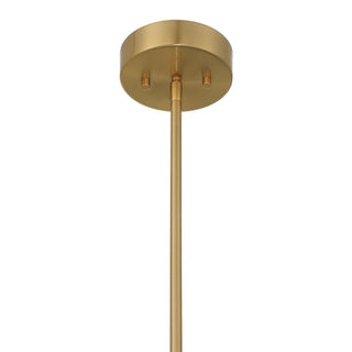 Linden LED Chandelier in Warm Brass