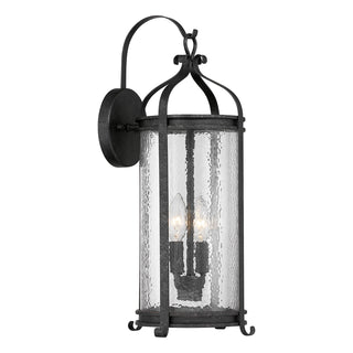 Preston Two Light Outdoor Wall Lantern in Iron Oxide