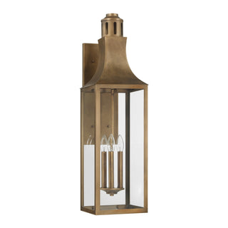 Lancaster Two Light Outdoor Wall Lantern in Atlas Bronze