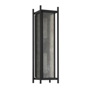Jacobs Two Light Outdoor Wall Lantern in Matte Black