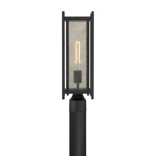 Jacobs One Light Outdoor Post Lantern in Matte Black