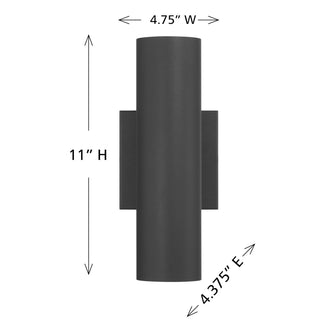 Kelley LED Outdoor Wall Lantern in Matte Black