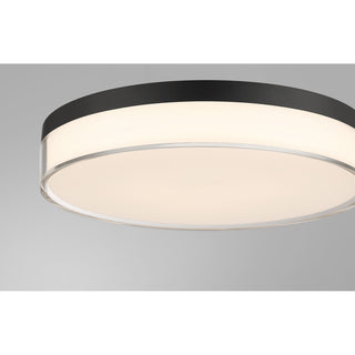 Clarion LED Flush Mount in Black
