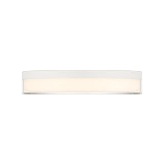 Clarion LED Flush Mount in White