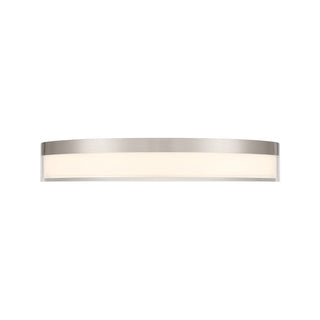 Clarion LED Flush Mount in Satin Nickel
