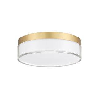 Clarion LED Flush Mount in Brass