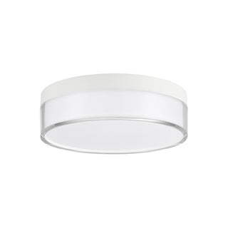 Clarion LED Flush Mount in White