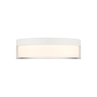 Clarion LED Flush Mount in White
