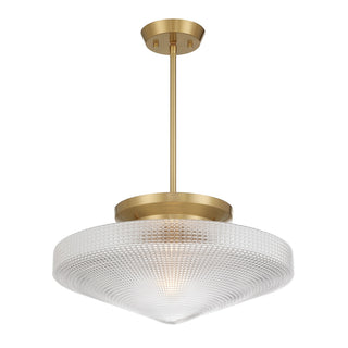Norwich One Light Convertible in Warm Brass
