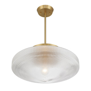 Norwich One Light Convertible in Warm Brass