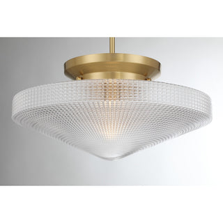 Norwich One Light Convertible in Warm Brass