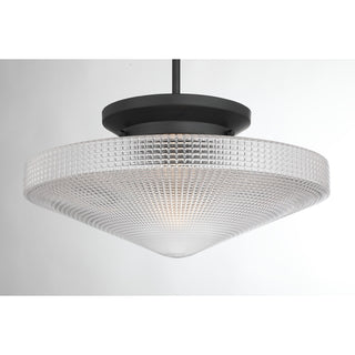 Norwich One Light Convertible in Matte Black