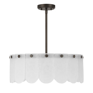 Ashton Four Light Convertible in Mediterranean Bronze