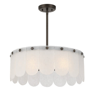 Ashton Four Light Convertible in Mediterranean Bronze