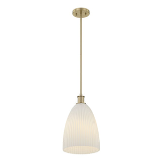Baldwin One Light Pendant in Noble Brass