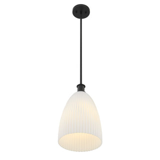 Baldwin One Light Pendant in Matte Black