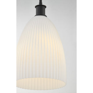 Baldwin One Light Pendant in Matte Black