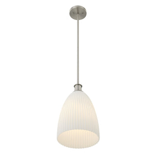 Baldwin One Light Pendant in Satin Nickel