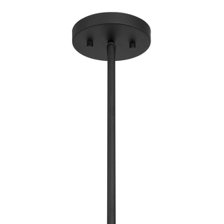 Leeds Three Light Pendant in Matte Black