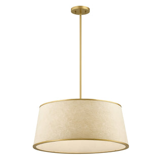 Sombra Six Light Pendant in Spun Gold