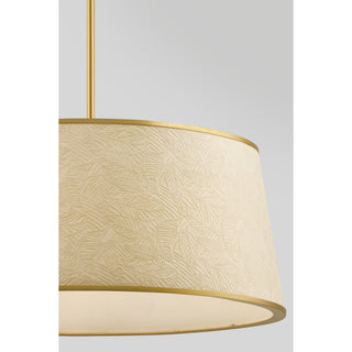 Sombra Six Light Pendant in Spun Gold