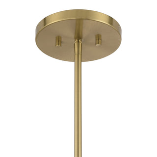 Lehigh One Light Pendant in Warm Brass