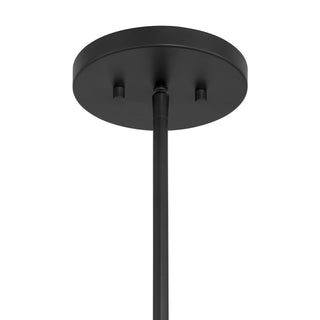 Lehigh One Light Pendant in Matte Black