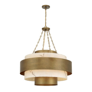 Davenport Eight Light Pendant in Antique Patina