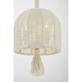 Lunara Three Light Pendant in Cotton