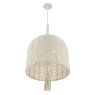 Lunara Five Light Pendant in Cotton