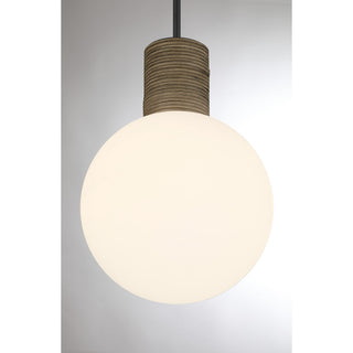 Jarrell One Light Pendant in Matte Black