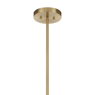 Setentas Nine Light Pendant in Noble Brass