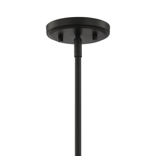 Octave One Light Pendant in Matte Black