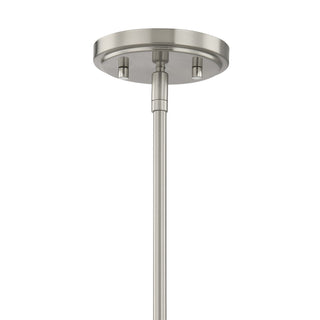 Octave One Light Pendant in Satin Nickel
