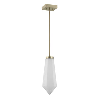 Leland LED Pendant in Noble Brass