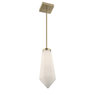 Leland LED Pendant in Noble Brass