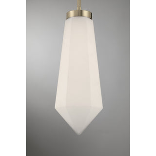 Leland LED Pendant in Noble Brass