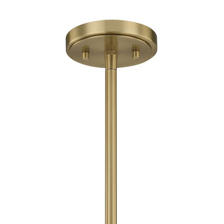 Reddick Three Light Pendant in Warm Brass