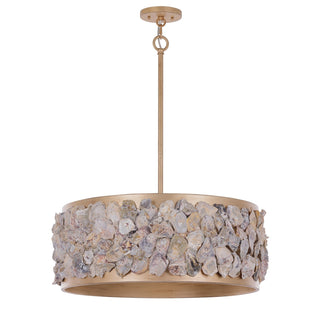 Leanne Four Light Pendant in Chandon