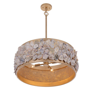 Leanne Four Light Pendant in Chandon